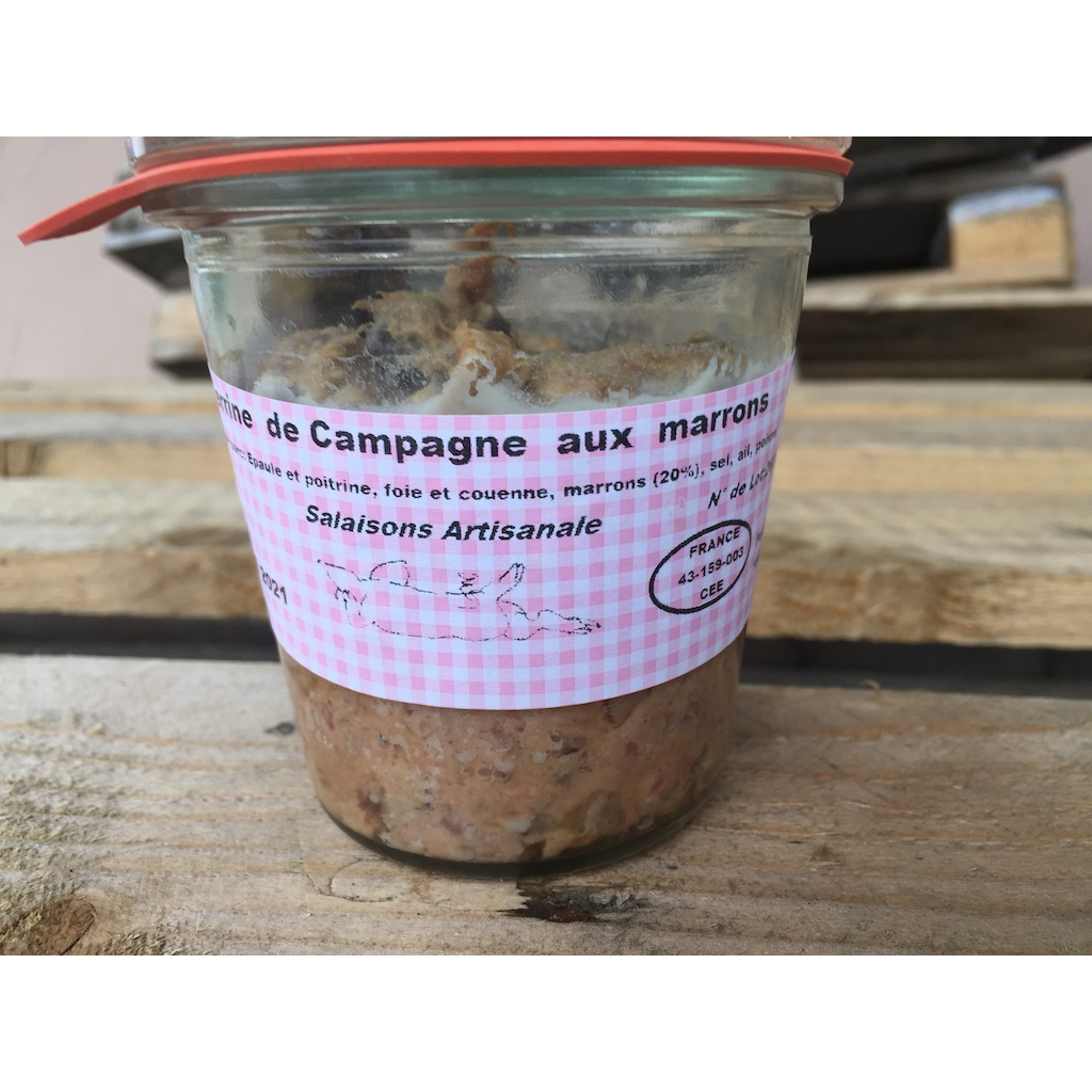 Terrine au jambon sec