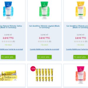 Dentifrices naturels