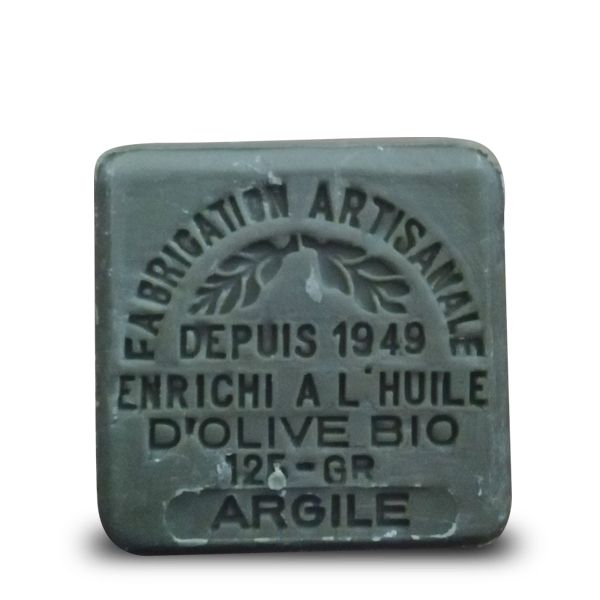 Savon de toilette enrichi à l'huile d'olive bio et à l'argile verte