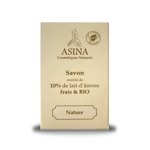 Savon au lait d'ânesse BIO - Nature
