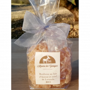 Bonbons au lait d'ânesse bio et miel de lavande Bio