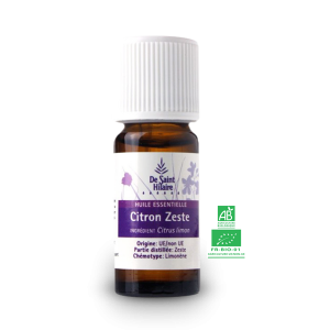 Huile essentielle de Citron zeste Bio