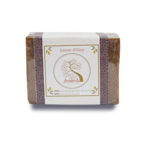 Savon d'Alep 20 % d’huile de baies de laurier